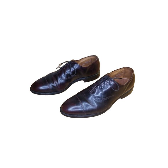 Allen Edmonds Other - Allen Edmonds Park Avenue Men's Size 11C Burgundy Leather Cap Toe Oxford 5675